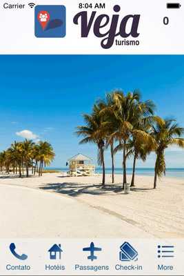 Emulate Android APK Veja Turismo