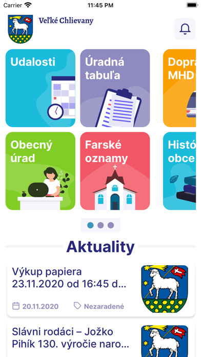 Emulate iPhone app Veľké Chlievany using MyAndroid Emulate iPhone app Veľké Chlievany using MyAndroid
