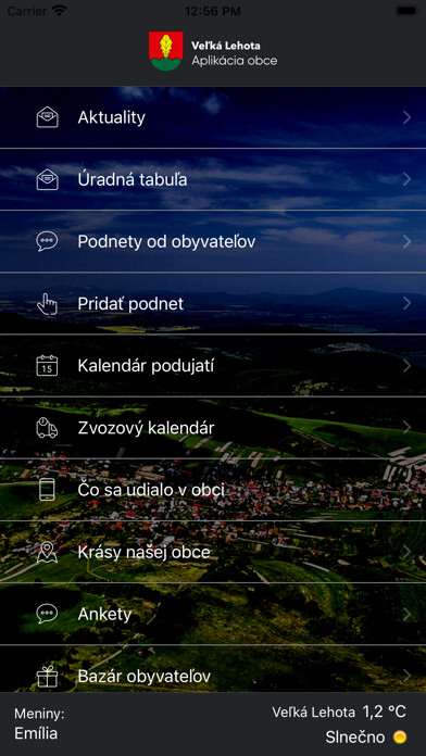 Emulate iPhone app Ve?k Lehota using MyAndroid