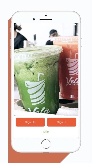 Emulate iPhone app Vela Juice Bar using MyAndroid Emulate iPhone app Vela Juice Bar using MyAndroid