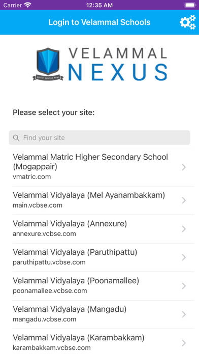 Emulate iPhone app Velammal Nexus LMS using MyAndroid Emulate iPhone app Velammal Nexus LMS using MyAndroid