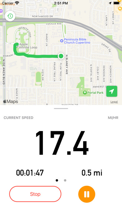 Emulate iPhone app Velespit Route Tracker GPS using MyAndroid Emulate iPhone app Velespit Route Tracker GPS using MyAndroid