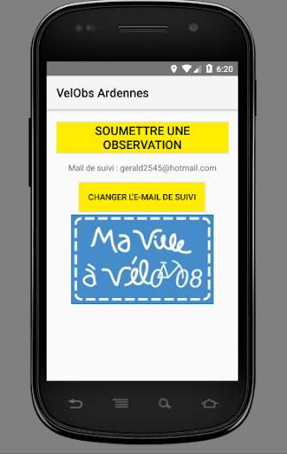 Run android online APK VelObs Ardennes from MyAndroid or emulate VelObs Ardennes using MyAndroid