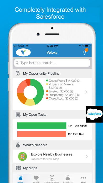 Run android online APK Veloxy for Salesforce CRM from MyAndroid or emulate Veloxy for Salesforce CRM using MyAndroid