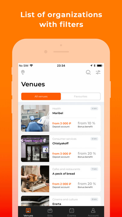 Emulate iPhone app Velvet. Discounts and bonuses. using MyAndroid Emulate iPhone app Velvet. Discounts and bonuses. using MyAndroid