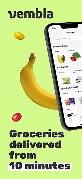 Run android online APK Vembla - groceries in 60 min from MyAndroid or emulate Vembla - groceries in 60 min using MyAndroid