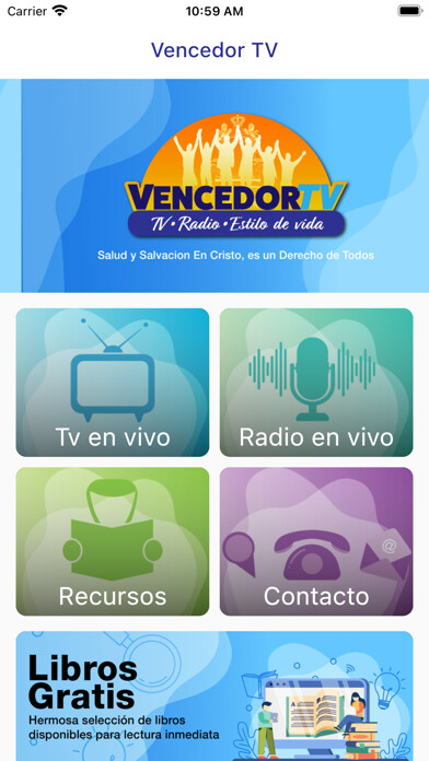 Emulate iPhone app Vencedor TV & Radio using MyAndroid Emulate iPhone app Vencedor TV & Radio using MyAndroid