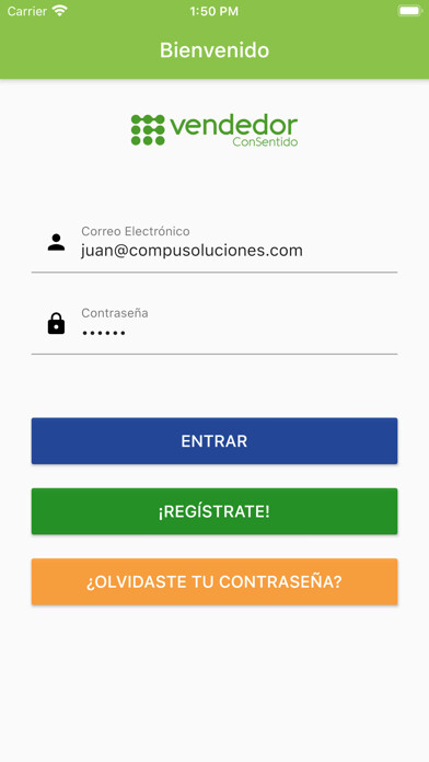 Emulate iPhone app Vendedor ConSentido using MyAndroid Emulate iPhone app Vendedor ConSentido using MyAndroid