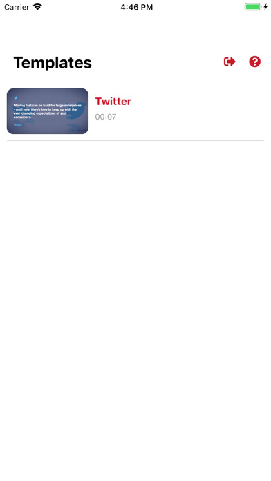 Emulate iPhone app Vendo Ads Testimonial using MyAndroid
