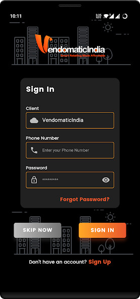 Run android online APK VendomaticIndia User from MyAndroid or emulate VendomaticIndia User using MyAndroid
