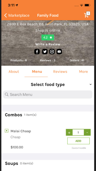 Emulate iPhone app Vendor Hyperlocal Food Deliver using MyAndroid Emulate iPhone app Vendor Hyperlocal Food Deliver using MyAndroid