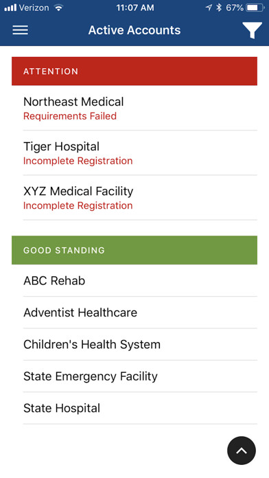 Emulate iPhone app Vendormate Credentialing using MyAndroid Emulate iPhone app Vendormate Credentialing using MyAndroid