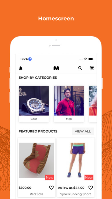 Emulate iPhone app Vendor Mobile App For Magento2 using MyAndroid Emulate iPhone app Vendor Mobile App For Magento2 using MyAndroid