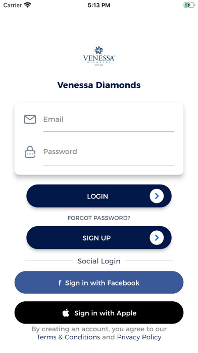 Emulate iPhone app Venessa Diamonds using MyAndroid Emulate iPhone app Venessa Diamonds using MyAndroid