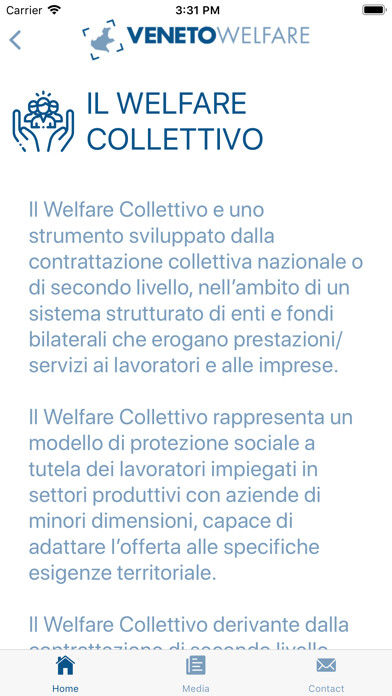 Emulate iPhone app Veneto Welfare using MyAndroid Emulate iPhone app Veneto Welfare using MyAndroid