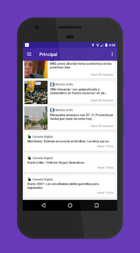 Emulate Android APK Venezuela News