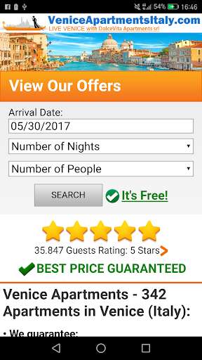 Run android online APK Venice Apartments Italy from MyAndroid or emulate Venice Apartments Italy using MyAndroid