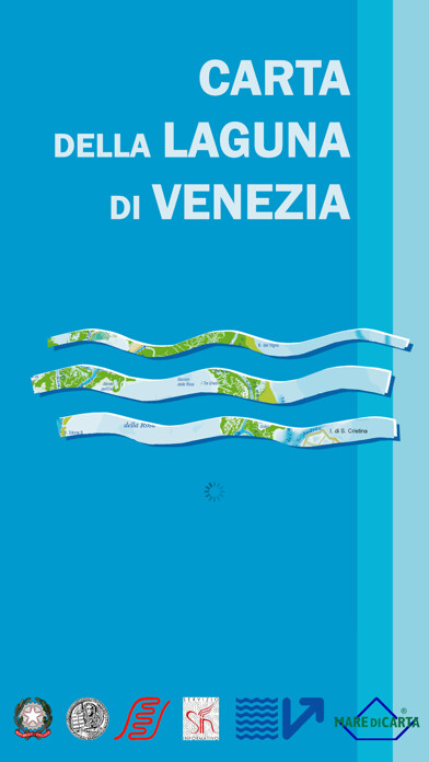 Emulate iPhone app Venice lagoon chart Lite using MyAndroid