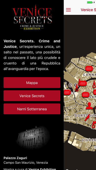 Emulate iPhone app Venice Secrets Exhibition using MyAndroid Emulate iPhone app Venice Secrets Exhibition using MyAndroid