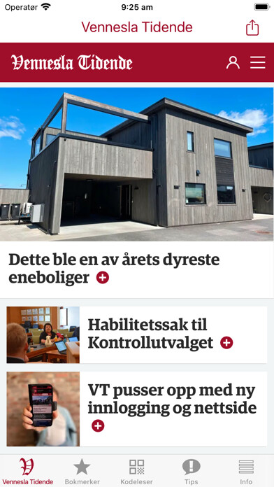 Emulate iPhone app Vennesla Tidende using MyAndroid Emulate iPhone app Vennesla Tidende using MyAndroid