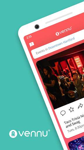 Run android online APK Vennu - Find Local Events And Things To Do Nearby from MyAndroid or emulate Vennu - Find Local Events And Things To Do Nearby using MyAndroid