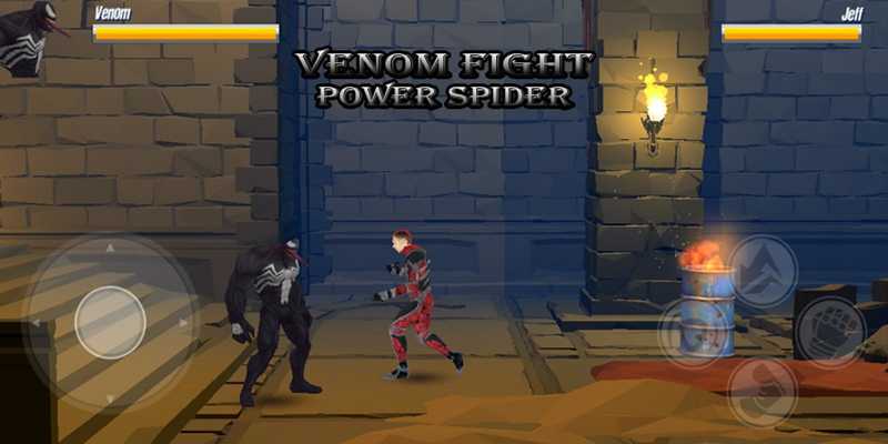 Emulate Android APK Venom Fight Spider the power man