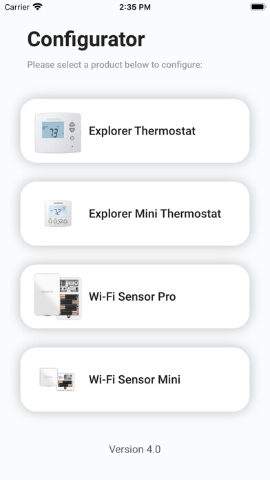 Emulate iPhone app Venstar Configurator using MyAndroid Emulate iPhone app Venstar Configurator using MyAndroid