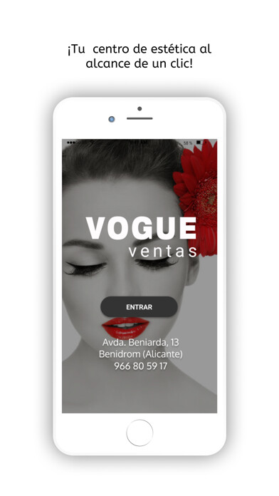 Emulate iPhone app Ventas Vog Benidorm using MyAndroid