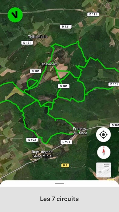 Emulate iPhone app Vent des Forêts using MyAndroid