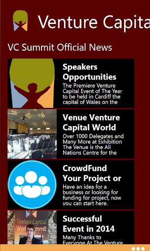 Run android online APK Venture Capital World Summit World Series Seasons from MyAndroid or emulate Venture Capital World Summit World Series Seasons using MyAndroid