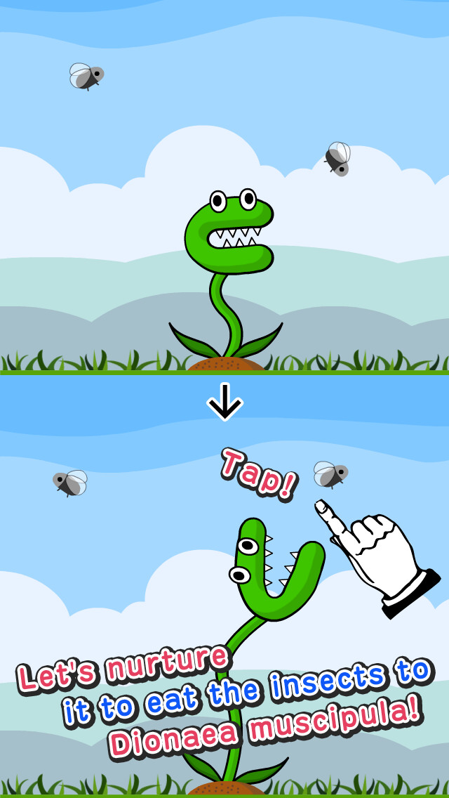 Emulate iPhone app Venus Flytraps using MyAndroid