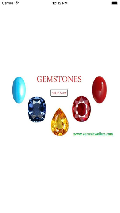 Emulate iPhone app Venus Jewellers Gemstone Shop using MyAndroid Emulate iPhone app Venus Jewellers Gemstone Shop using MyAndroid