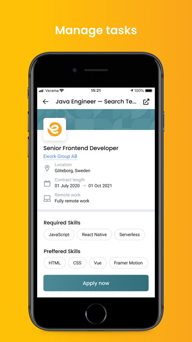 Emulate iPhone app Verama VMS - Vendor Management using MyAndroid Emulate iPhone app Verama VMS - Vendor Management using MyAndroid