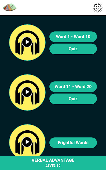 Emulate iPhone app Verbal Advantage - Level 10 using MyAndroid Emulate iPhone app Verbal Advantage - Level 10 using MyAndroid