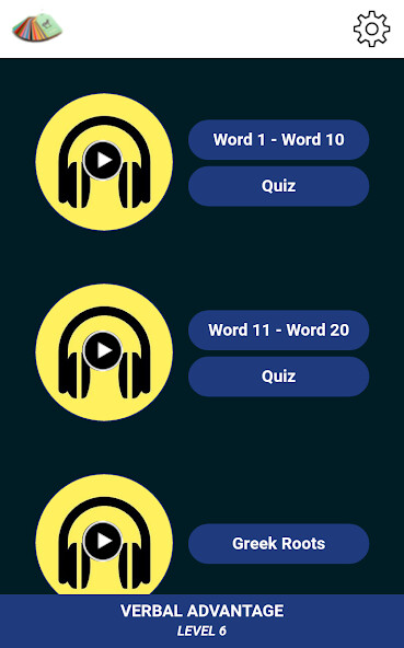Emulate iPhone app Verbal Advantage - Level 6 using MyAndroid Emulate iPhone app Verbal Advantage - Level 6 using MyAndroid