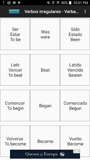 Run android online APK Verbalizado - Verbos Irregulares from MyAndroid or emulate Verbalizado - Verbos Irregulares using MyAndroid Run android online APK Verbalizado - Verbos Irregulares from MyAndroid or emulate Verbalizado - Verbos Irregulares using MyAndroid