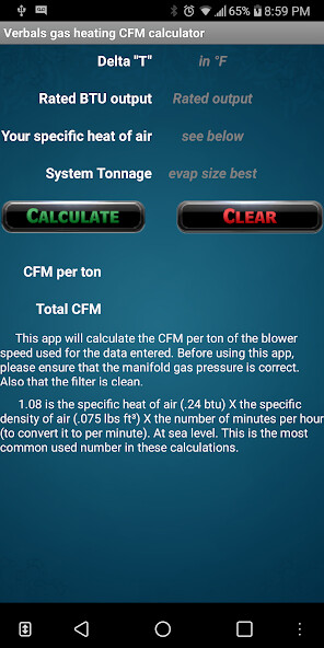 Run android online APK Verbals CFM calculator from MyAndroid or emulate Verbals CFM calculator using MyAndroid Run android online APK Verbals CFM calculator from MyAndroid or emulate Verbals CFM calculator using MyAndroid