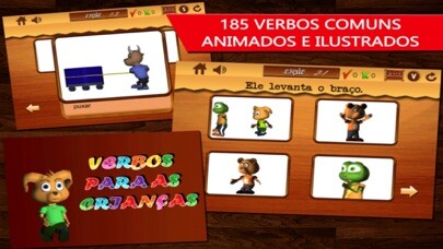 Emulate iPhone app Verbos português para as crianças- Parte 2-Linguagem animada: Free Portuguese language learning app for kids to learn animated verbs & play using MyAndroid Emulate iPhone app Verbos português para as crianças- Parte 2-Linguagem animada: Free Portuguese language learning app for kids to learn animated verbs & play using MyAndroid