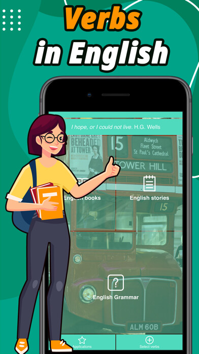 Emulate iPhone app Verbs in English: Learn app using MyAndroid Emulate iPhone app Verbs in English: Learn app using MyAndroid