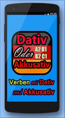 Emulate Android APK Verb with dative or accusative