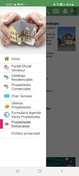 Run android online APK Verdesur Propiedades from MyAndroid or emulate Verdesur Propiedades using MyAndroid