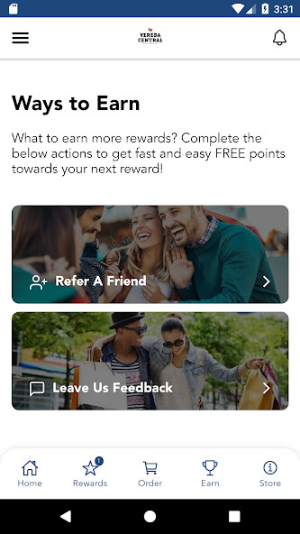 Run android online APK Vereda Central Rewards from MyAndroid or emulate Vereda Central Rewards using MyAndroid
