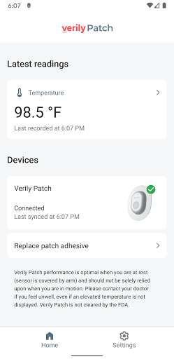 Run android online APK Verily Patch from MyAndroid or emulate Verily Patch using MyAndroid