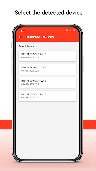Emulate iPhone app Veris Sensors using MyAndroid