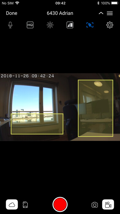Emulate iPhone app Verisure Cameras using MyAndroid