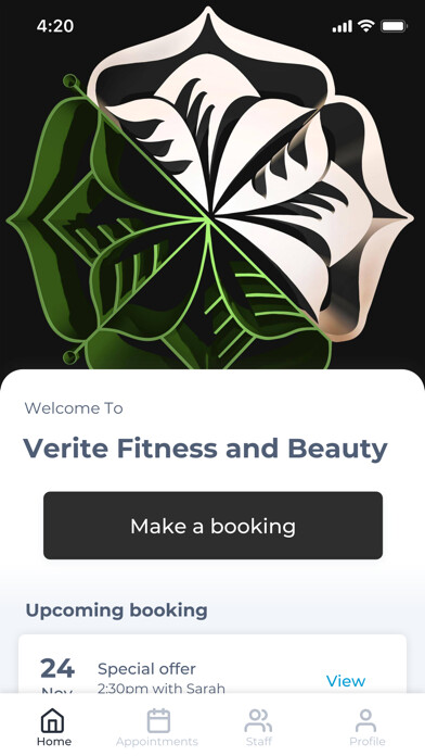 Emulate iPhone app Verite Fitness and Beauty using MyAndroid Emulate iPhone app Verite Fitness and Beauty using MyAndroid