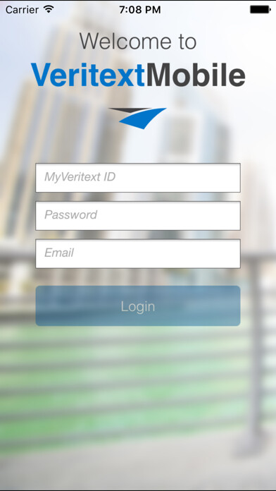 Emulate iPhone app Veritext using MyAndroid
