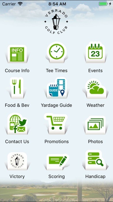 Emulate iPhone app Verrado GC Founders Course using MyAndroid