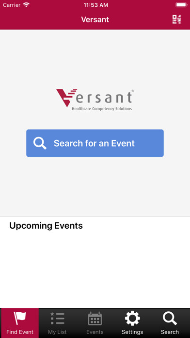 Emulate iPhone app Versant Client Conference using MyAndroid