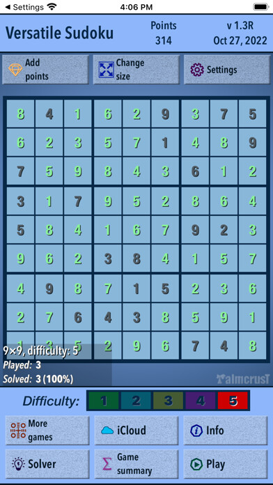 Emulate iPhone app Versatile Sudoku using MyAndroid Emulate iPhone app Versatile Sudoku using MyAndroid
